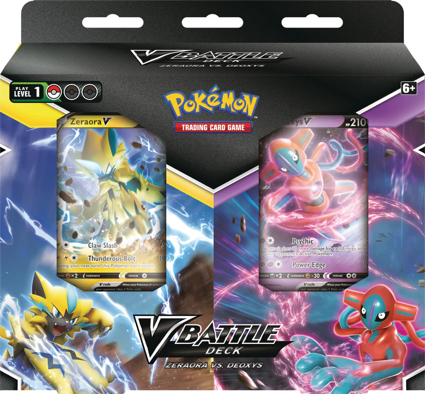 Pokemon V Battle Deck Deoxys vs Zeraora Bundle (Multiples of 6)