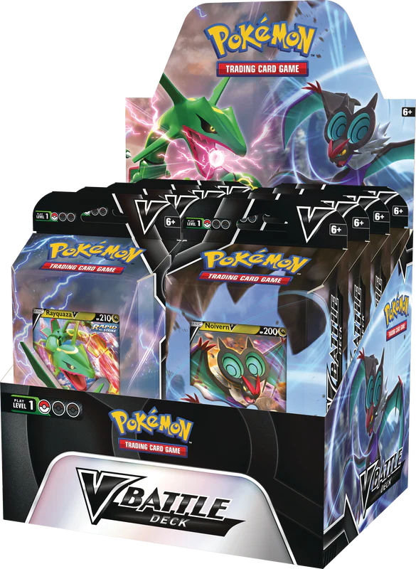 Pokemon V Battle Deck - Rayquaza vs Noivern Display