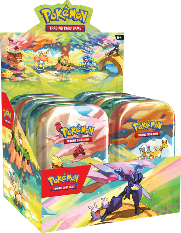 Pokemon Vibrant Paldea Mini Tin (10ct Display)