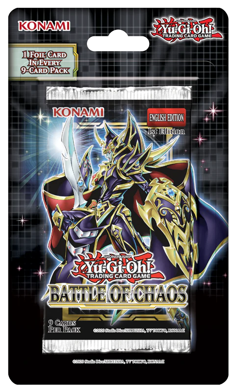 YGO Battle of Chaos 1st Edition Blister Pack