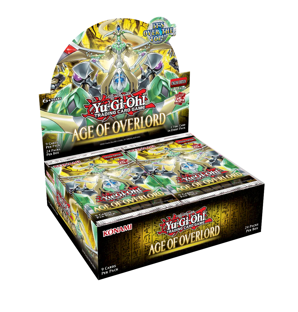 YGO Age of Overlord 1st Edition Booster Box