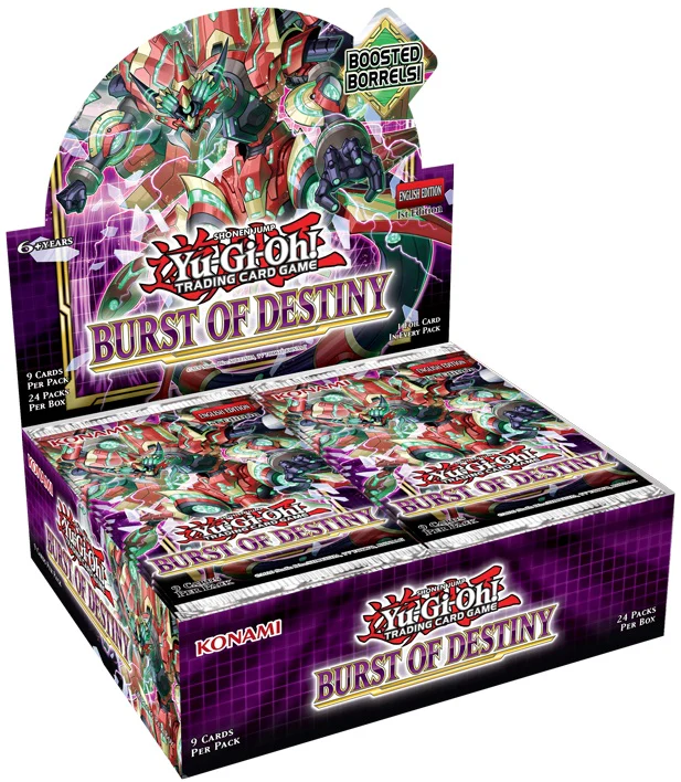 YGO Burst of Destiny Booster OP pack 24ct lot