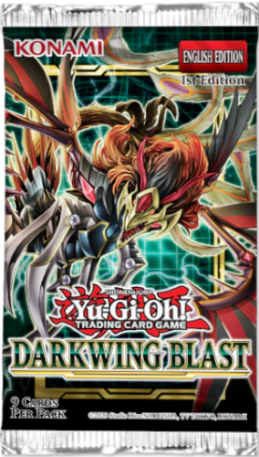 YGO Darkwing Blast 1st Edition 100pk Box