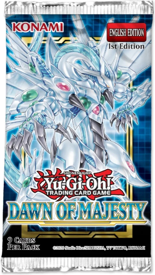 YGO Dawn of Majesty 1st Edition Booster Box - Image 2