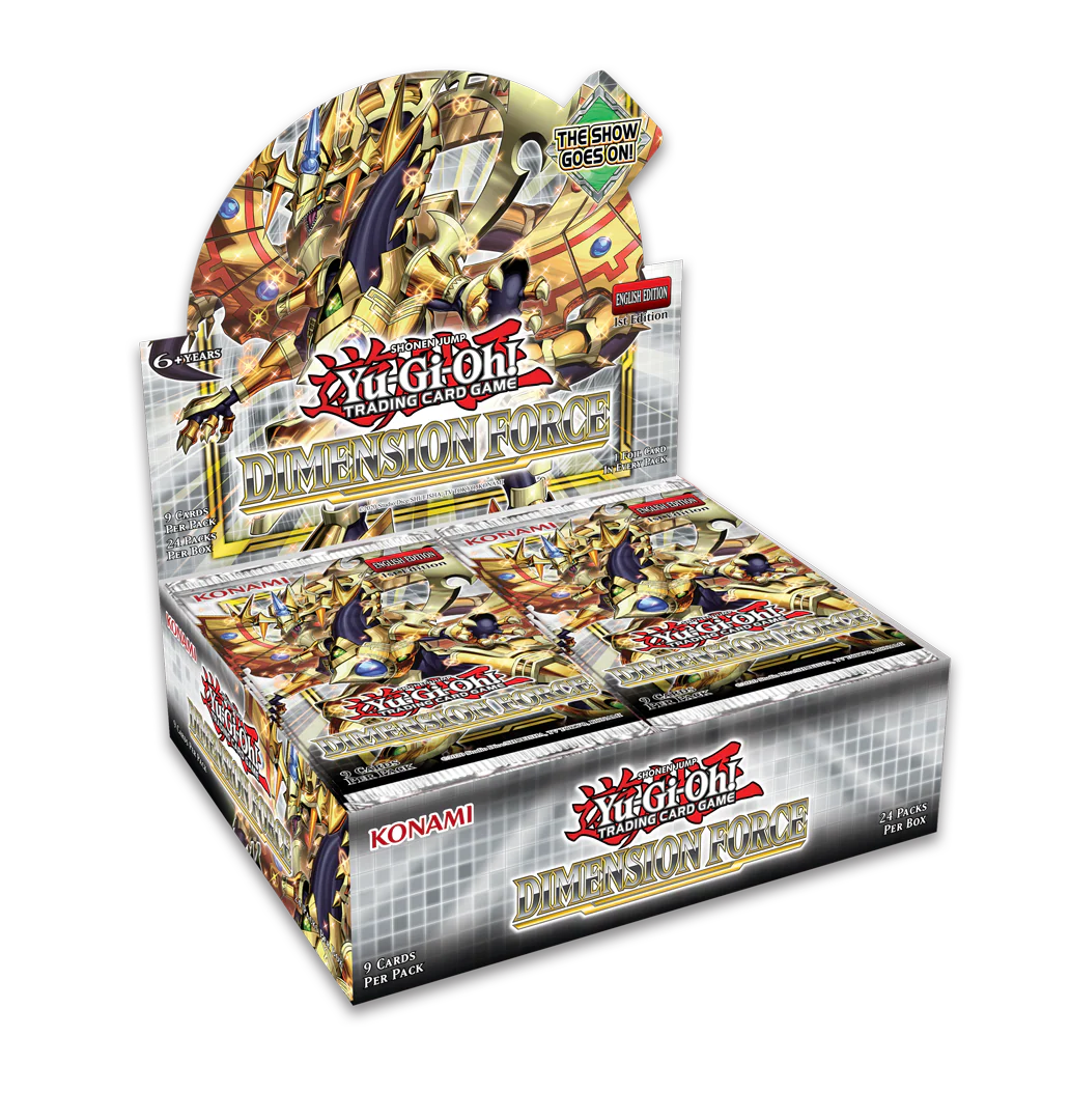 YGO Dimension Force 1st Edition Booster Box