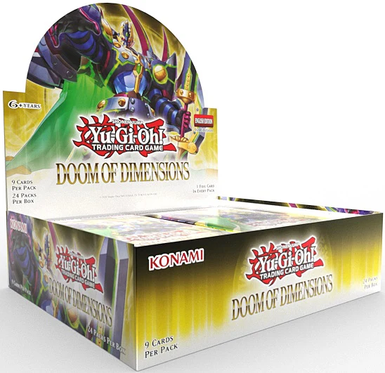 YGO Doom of Dimensions Booster Box
