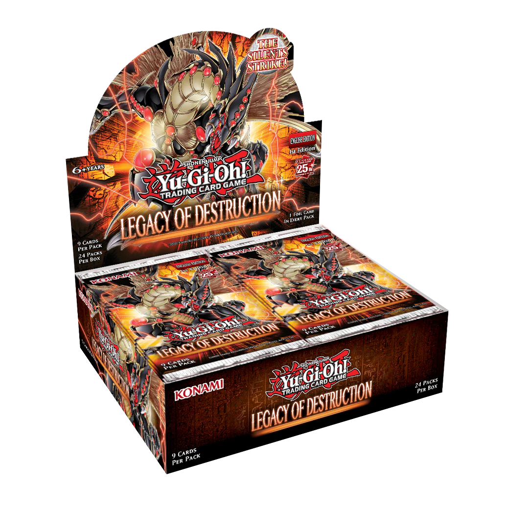 YGO Legacy of Destruction 1st Edition Booster Box