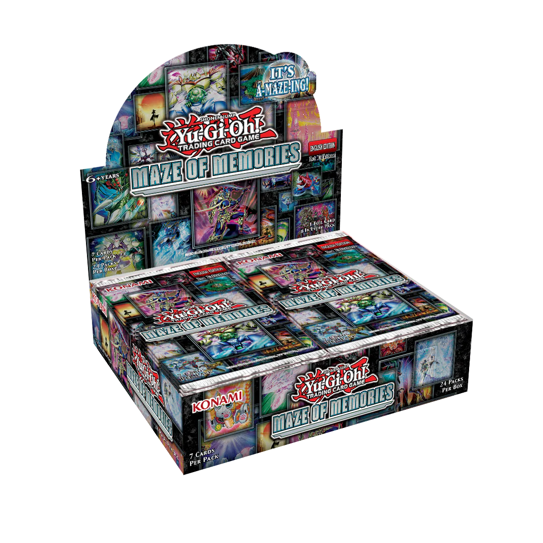 YGO Organized Play (OP) Pack (200ct) Box: Maze of Memories 1st Edition