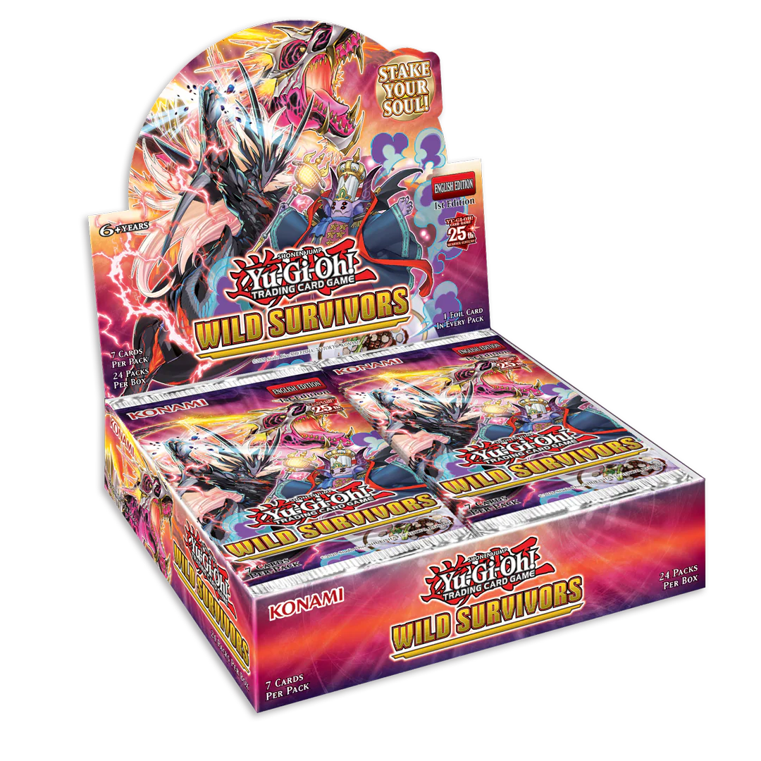 YGO Wild Survivors Booster Box