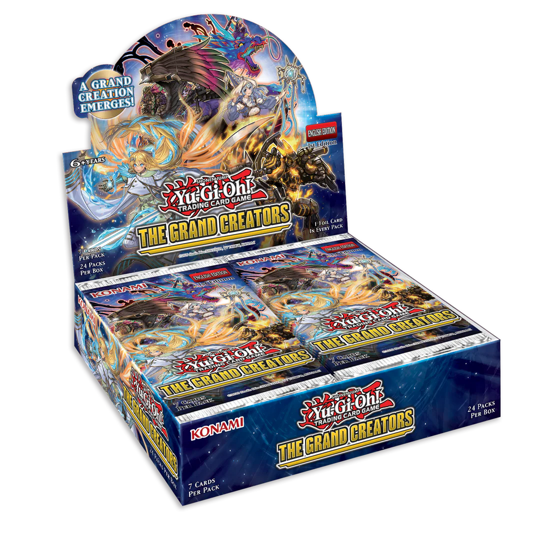 YGO OP Pack - The Grand Creators 1st Edi